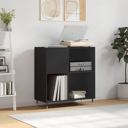 vidaXL Hi-Fi Furniture Black 38x84.5x89cm