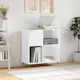 vidaXL Έπιπλο Hi-Fi Λευκό 38x84.5x89cm