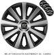 Versaco Set Capace De Roți Auto Aviator Compatibilitate Chevrolet 4 Bucăți 14 Argintii