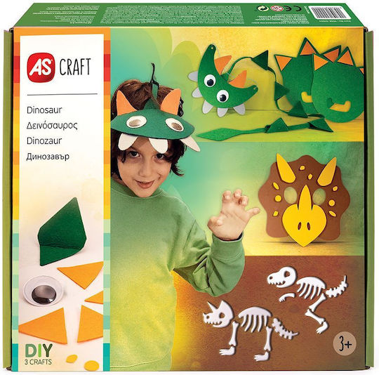 AS Paper Cutting Dinosaur for Children 3+ years Years