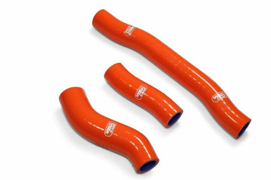 Samco Sport Комплект Силиконови Яки За Двигател На Мотоциклет За Хускварна ТЦ 250 Оранжев