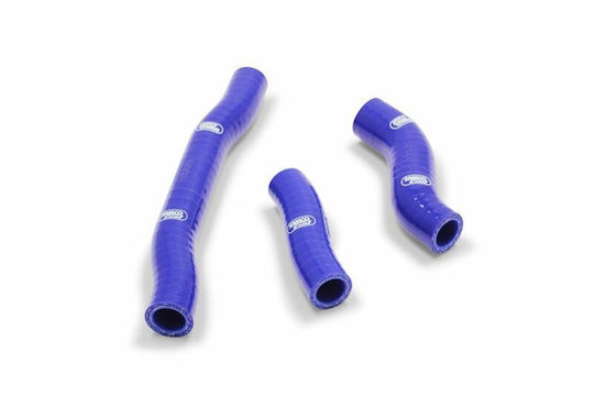 Samco Sport Комплект Силиконови Яки За Двигател На Мотоциклет За Хускварна ТЦ 250 Сини