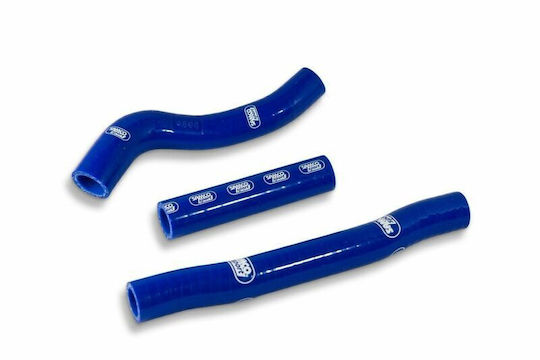 Samco Sport Set Coliere Silențioase Motor Motocicletă pentru Husqvarna FE 250 / FE 350 Albastre