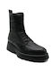 Wonders Leather Women's Ankle Boots Black