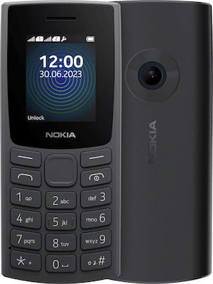 Nokia 110 (2023) Dual SIM Handy mit Tasten Charcoal