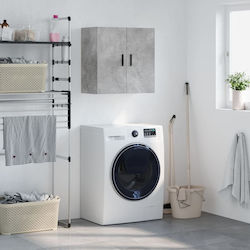 vidaXL Cabinet de baie L60xA31xÎ60cm Gri