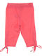 Kinder Leggings Capri Fuchsie