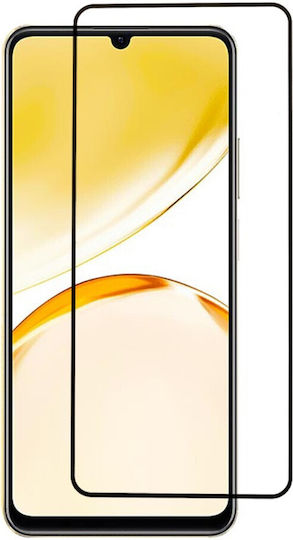 4g Full Glue Full Face Tempered Glass Black (Realme C53 4G)