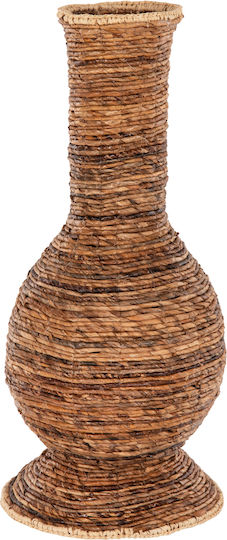 HomeMarkt Floor Vase Wicker Brown Diameter 33xHeight 74cm HomeMarkt Floor Vase Wicker Brown Diameter 33xHeight 74cm