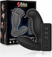Ibiza Massager Vibrator for Couples with Remote Control 10cm Black