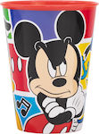 Stor Sticlă pentru Copii Mickey Plastic 260ml