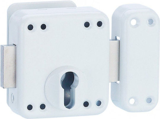 Thirard Lock Box in Farbe Weiß