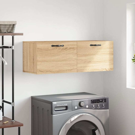 vidaXL Bathroom Cabinet L100xW36.5xH35cm Sonoma