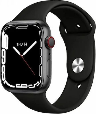 49mm Smartwatch with Heart Rate Monitor (Black)