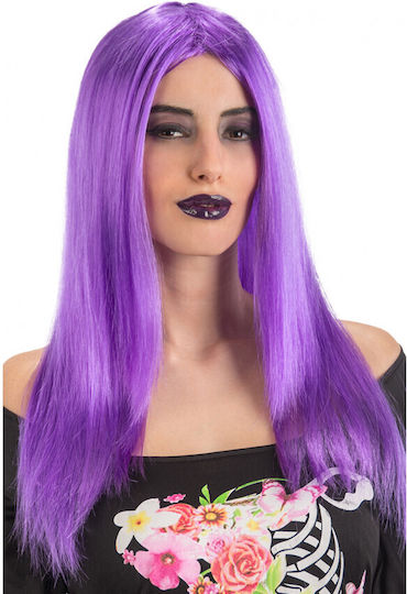 Carnival Wig Straight Purple