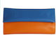 Djo Leather Tobacco Pouch With Magnetic Clasp Orange