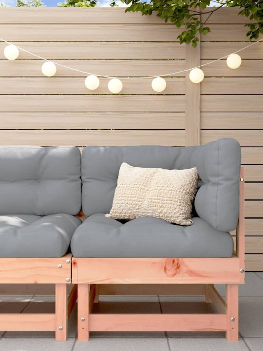 Outdoor Chair Wooden Beige with Cushion 1pcs 61...