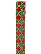 Iliadis Harlequin Christmas Ribbon Multicolour 900x4.5cm 1pc