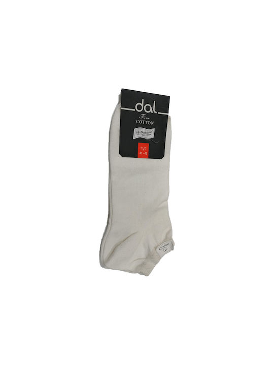 Dal Herren Socken Weiß 1Pack