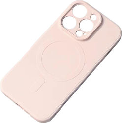 Hurtel Back Cover Silicone 2mm Pink (iPhone 15)