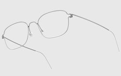 Lindberg Rim Eyeglass Frame Silver 10/10