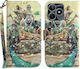 3d Painting Pattern Wallet (Realme C53)