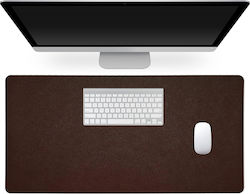 KWmobile Desk Pad Brown 40x80cm