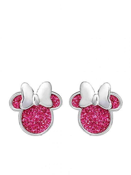 Kritsimis Minnie Mouse Disney Υποαλλεργικά Παιδικά Σκουλαρίκια Καρφωτά από Ατσάλι