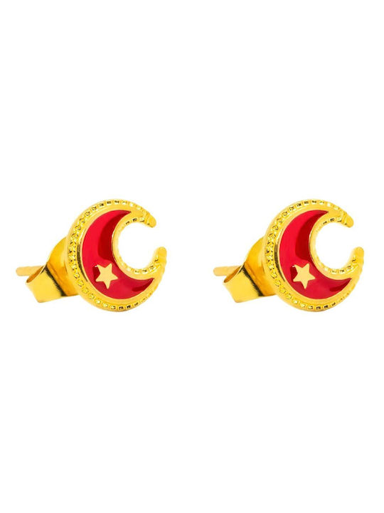 Piercing.gr Hypoallergenic Steel Studs Kids Earrings