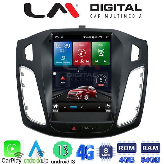 Автомобилна Аудио Система (Блутут/USB/WiFi/GPS/Apple-Carplay/Android-Auto) с Тъчскрийн 9.7"
