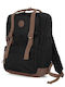 Himawari Rucksack Wasserdicht Schwarz
