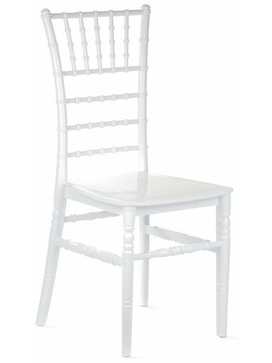 Scaun de catering Polipropilenă Tiffany Alb 38x...