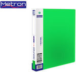 Metron Clipboard Flexible for Paper A4 Green 1pcs