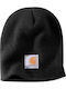 Beanie Unisex Beanie Knitted in Black color