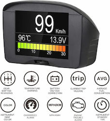 Autool X50 Plus Car Head Up Display, Water Temperature and OBD2 Digital Instrument Autool X50 Plus Car Head Up Display, Water Temperature and OBD2 Digital Instrument
