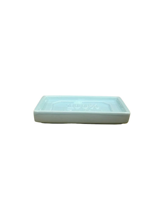 Marva Ceramic Soap Dish Countertop White