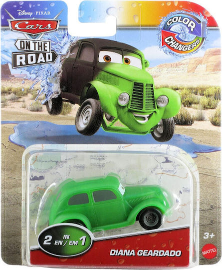 Mattel Disney Autos Farbwechsel: Diana Geardado Auto Diana Geardado 1:55 für 3+ Alter