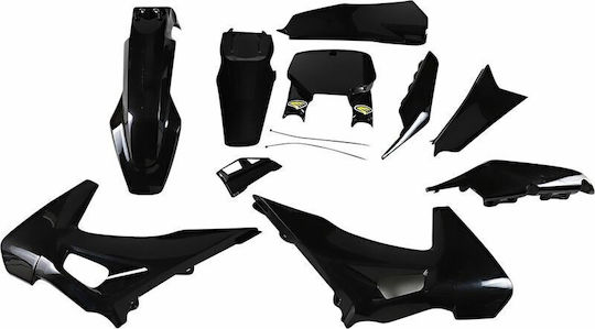 Cycra Set Piese De Motocicletă Din Plastic Pentru Husqvarna FC 450 FC 350 FC 250 Negru 5 Bucăți