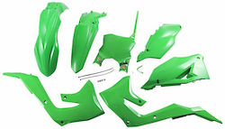Cycra Σετ Πλαστικά Μοτοσυκλέτας για Kawasaki KX / KXF 450 Πράσινο 5τμχ