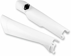 Cycra Protecții suspensie față motocicletă KTM 450 EXC Alb Cycra Protecții suspensie față motocicletă KTM 450 EXC Alb
