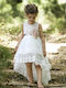 Designer's Cat Ecru Baptism Dress made of Lace
