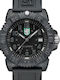 Luminox Sea Men's Watch 37mm Battery with Black Rubber Strap