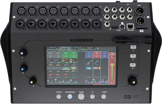 Allen & Heath CQ-18T Ψηφιακή Κονσόλα 18 Καναλιών / 16 Εισόδους XLR