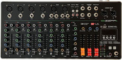 ZZiPP ZZMX10L Цифрова конзола 10 канала / 10 XLR входове & Bluetooth