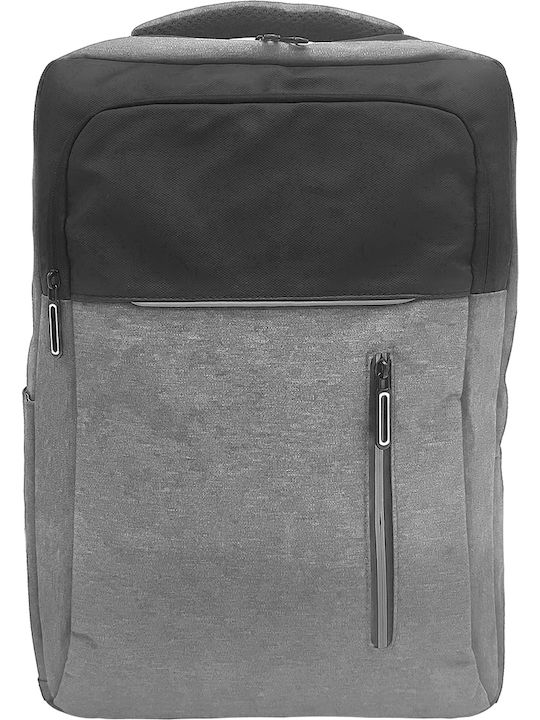 Gift-Me Τσάντα Πλάτης 15" Γκρι ATP-4324-LGRA