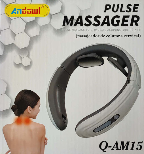 Andowl Massage Device for the Neck, the Legs, the Body & the Hands Green