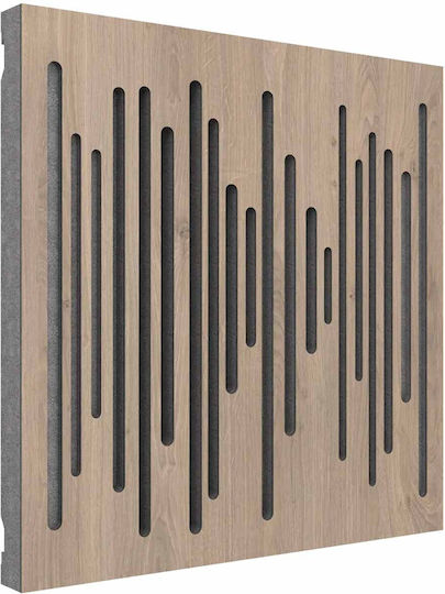 Vicoustic Wavewood Ηχοδιαχυτής (3τμχ) σε Καφέ Χρώμα