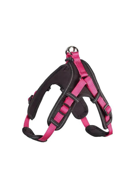 Hunter Σαμαράκι Σκύλου Γιλέκο Harness Neopren Ροζ Large / X-Large 25mm x 79-100cm 64205