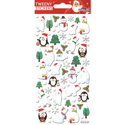 Global Gift Christmas Stickers 9x17.5cm