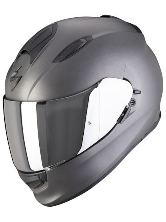 Scorpion Exo-491 Solid Motorcycle Helmet Full Face ECE 22.06 with Sun Visor